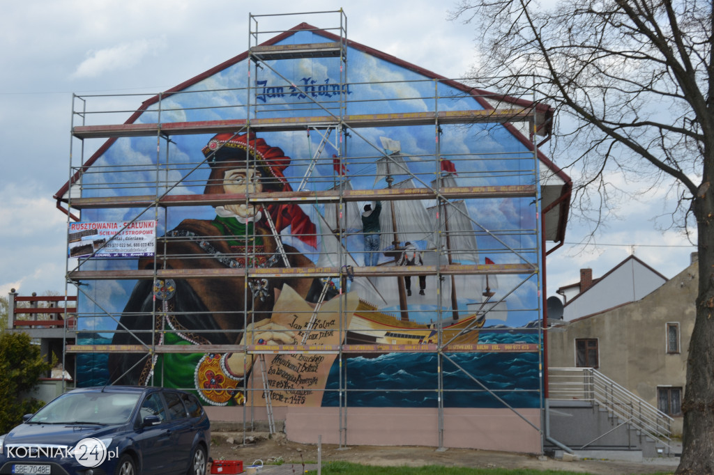 Mural Jana z Kolna ukończony