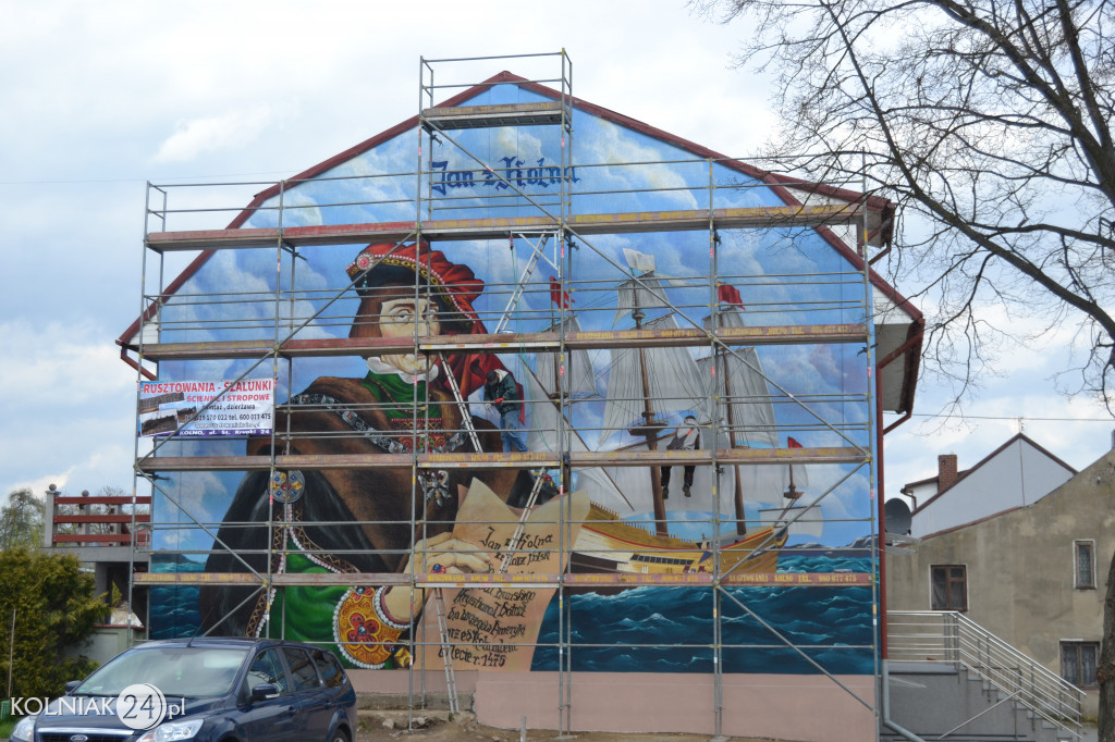 Mural Jana z Kolna ukończony
