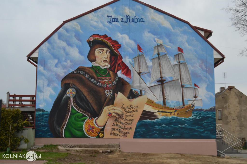 Mural Jana z Kolna ukończony