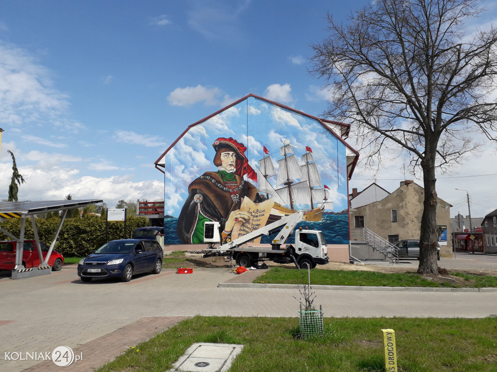 Mural Jana z Kolna do poprawki