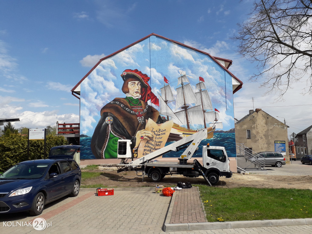 Mural Jana z Kolna do poprawki