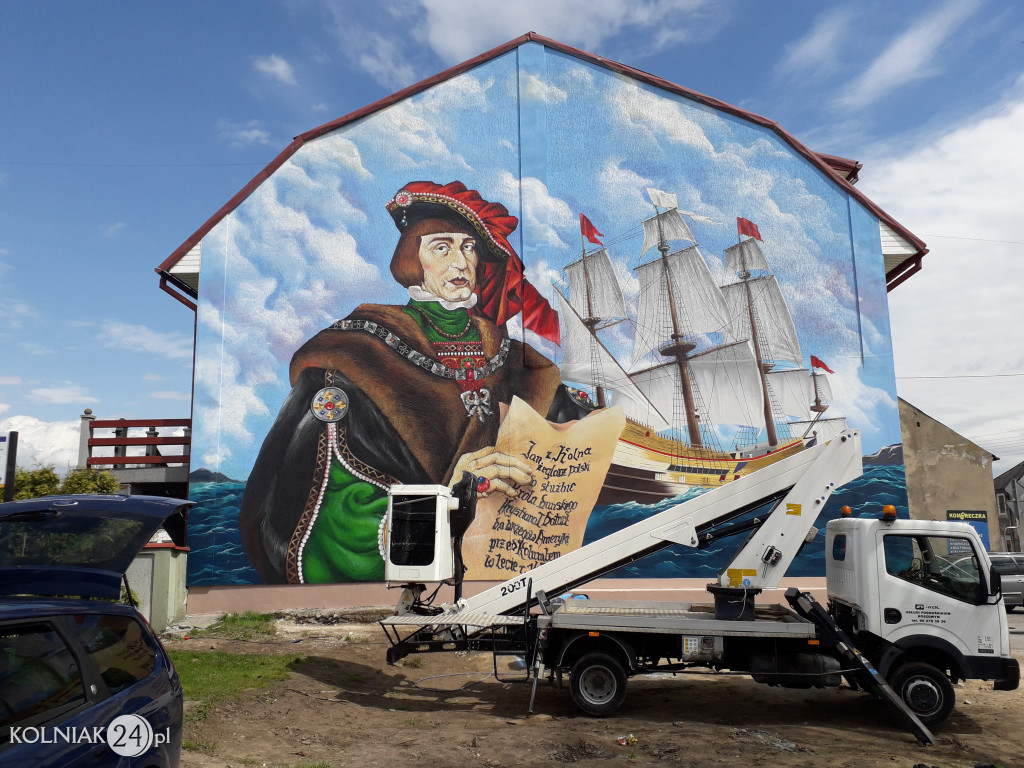 Mural Jana z Kolna do poprawki