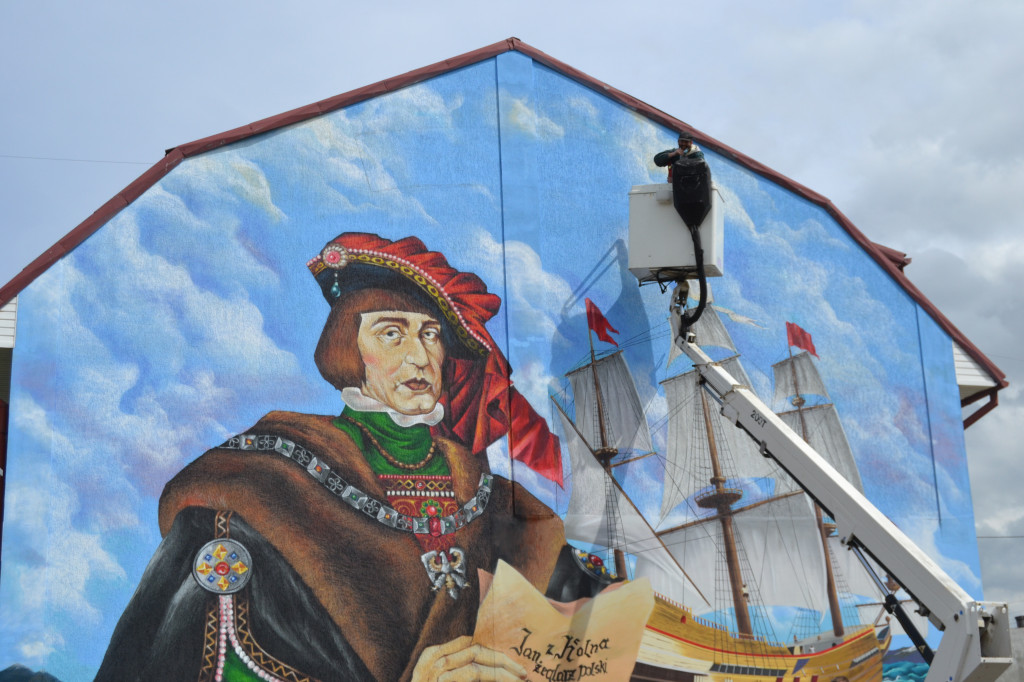 Mural Jana z Kolna poprawiony