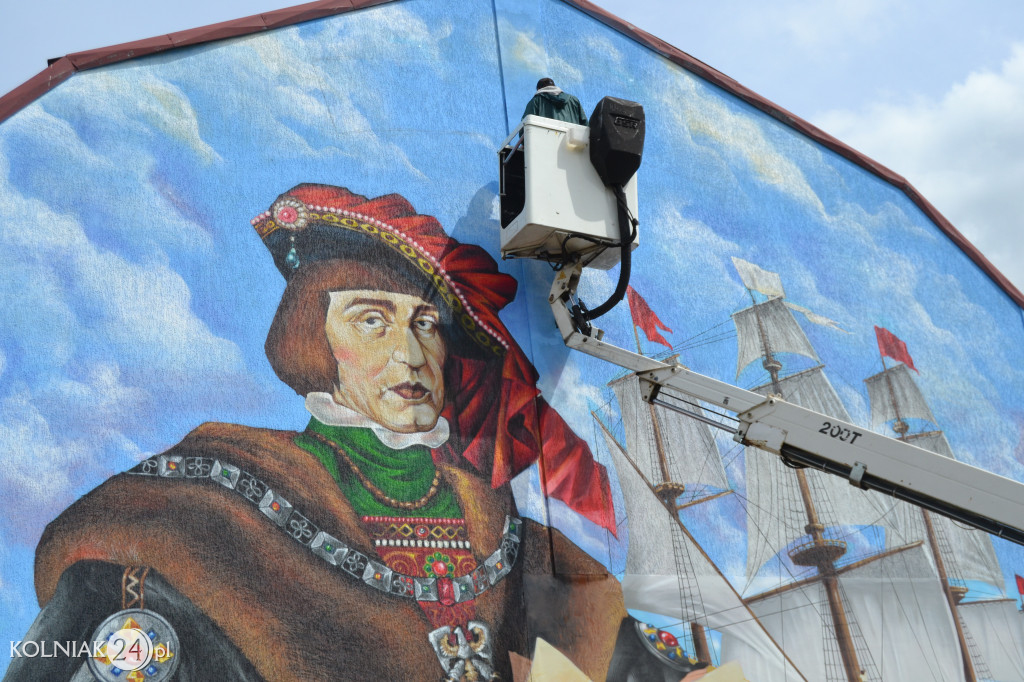 Mural Jana z Kolna poprawiony