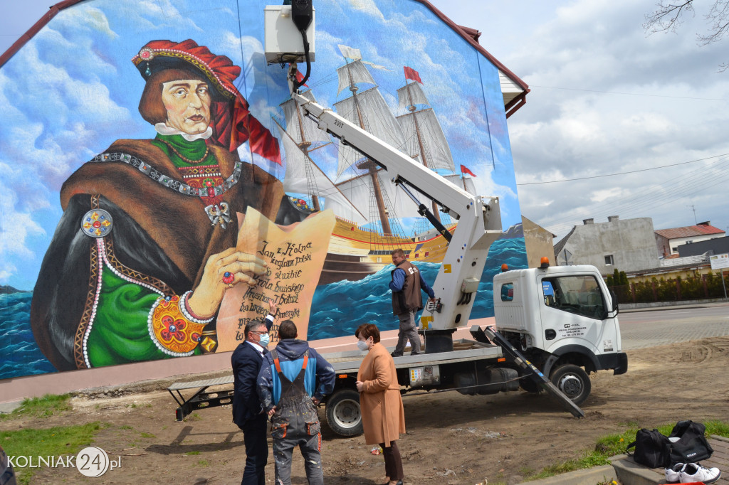 Mural Jana z Kolna poprawiony