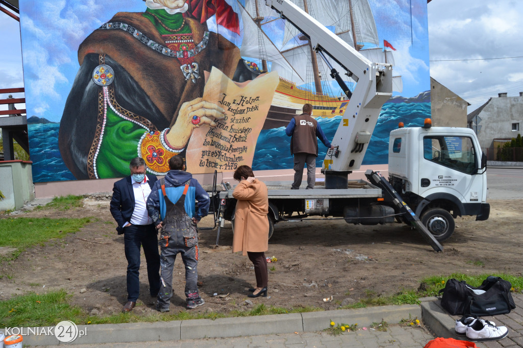 Mural Jana z Kolna poprawiony