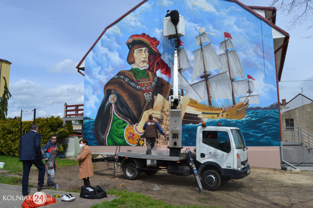 Mural Jana z Kolna poprawiony