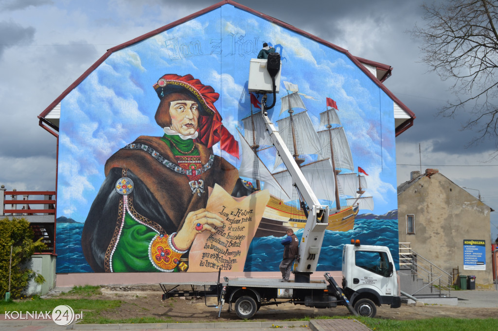 Mural Jana z Kolna poprawiony