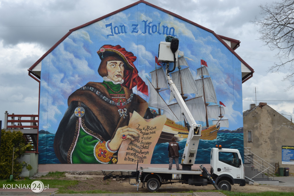 Mural Jana z Kolna poprawiony