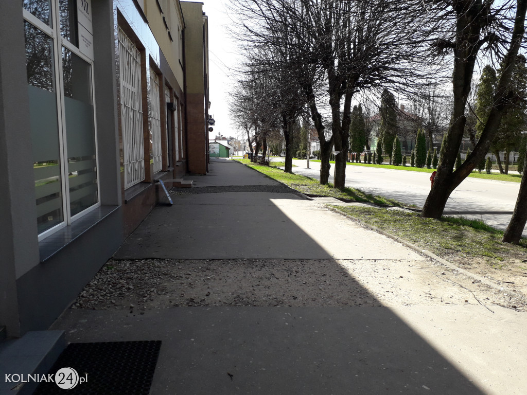 Porządki po inwestycjach w Kolnie