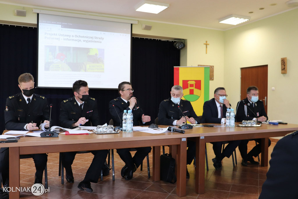 Komendanci PSP i OSP w Czerwonem