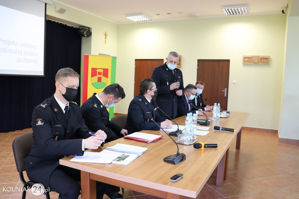 Komendanci PSP i OSP w Czerwonem