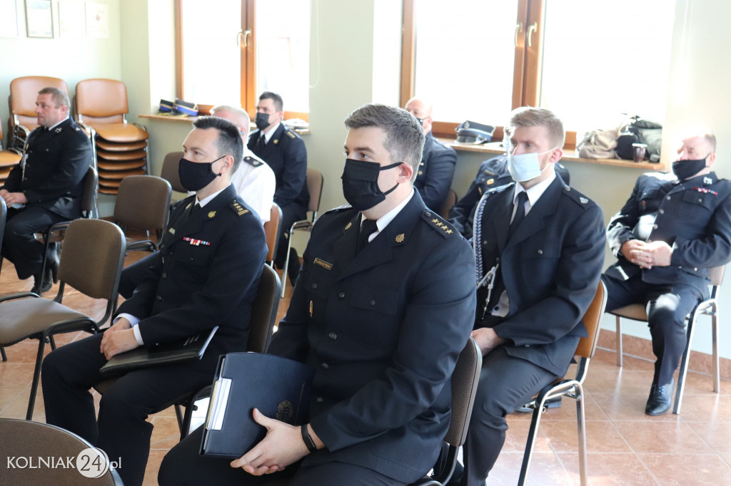 Komendanci PSP i OSP w Czerwonem