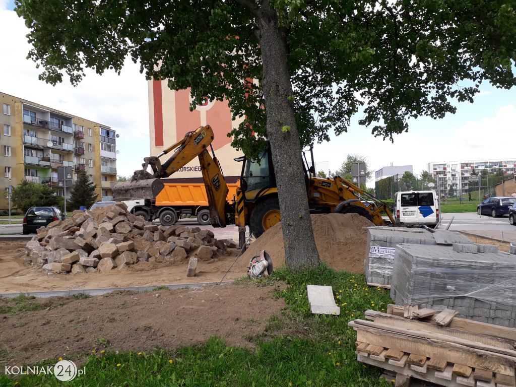 Kolejne miejsca parkingowe