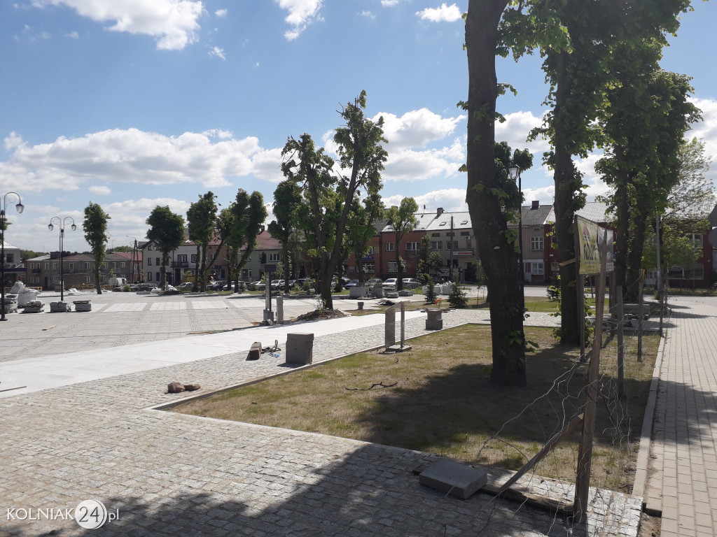 Plac Wolności w Kolnie