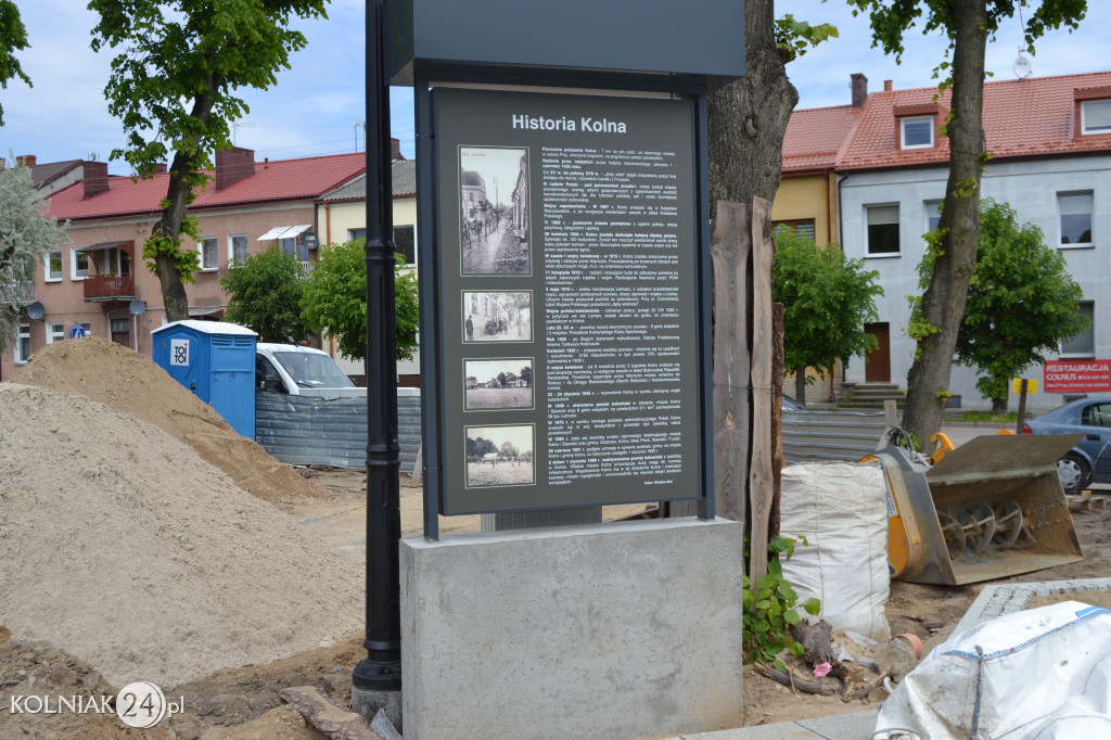 Plac Wolności w Kolnie