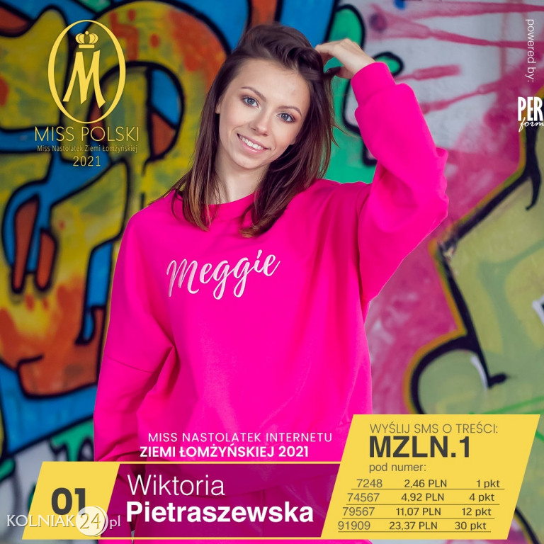 Głosowanie na Miss Internetu Ziemi Łomżyńskiej