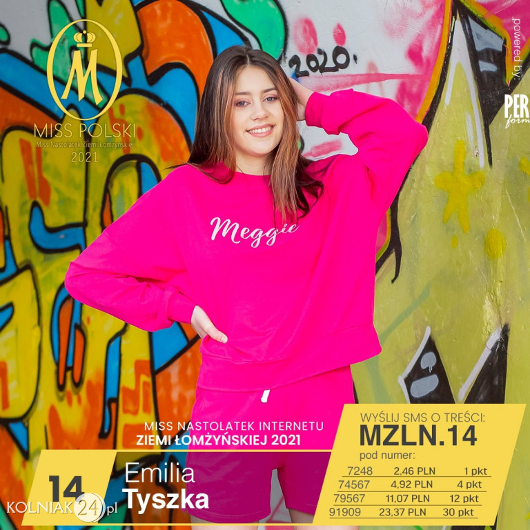 Głosowanie na Miss Internetu Ziemi Łomżyńskiej