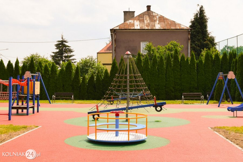 Plac zabaw po remoncie