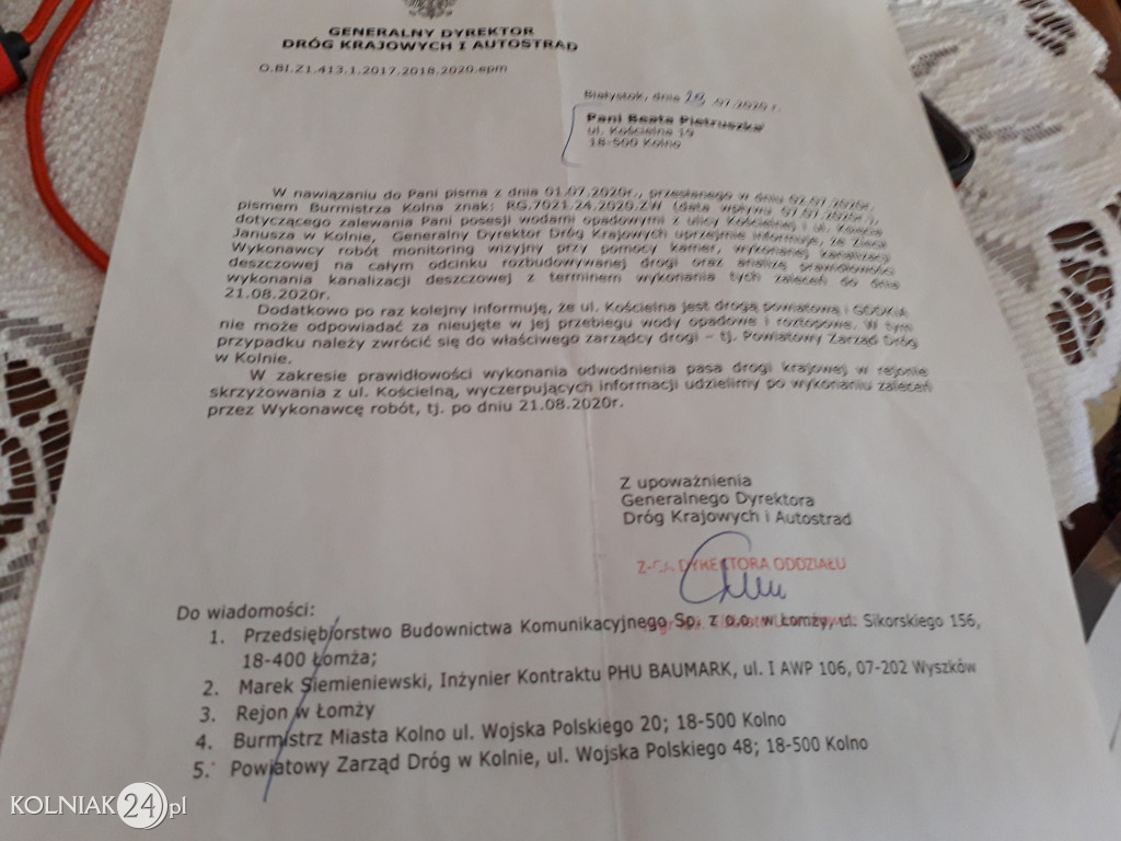 Nie skończyły się problemy z zalewaniem miasta