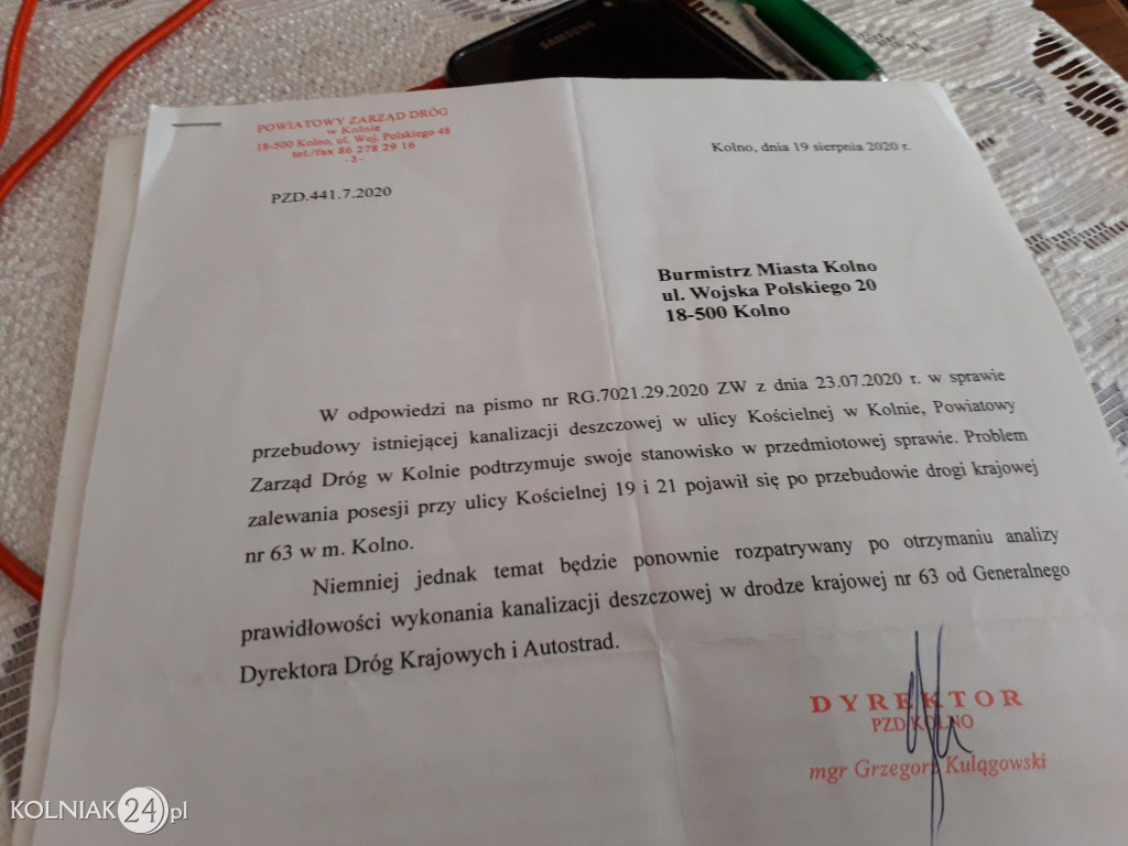 Nie skończyły się problemy z zalewaniem miasta