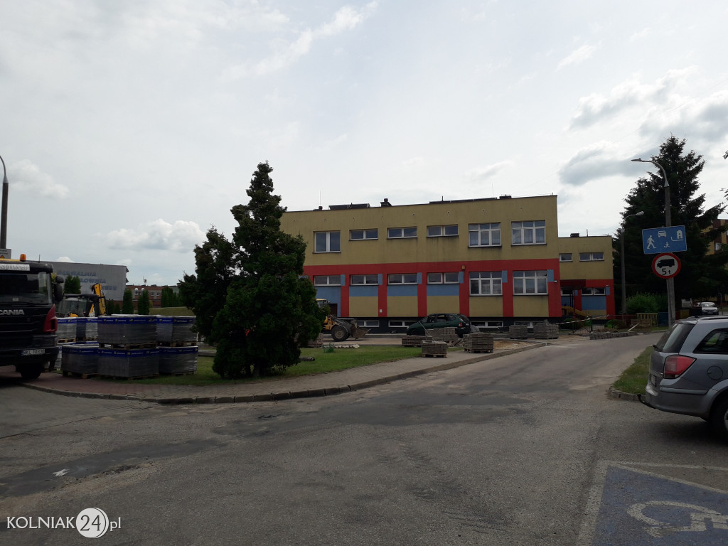 Przebudowa parkingu przy miejskim przedszkolu