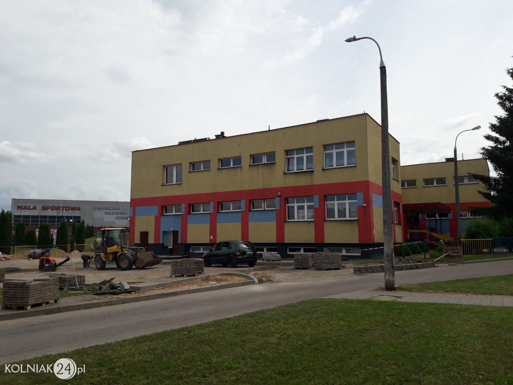 Przebudowa parkingu przy miejskim przedszkolu