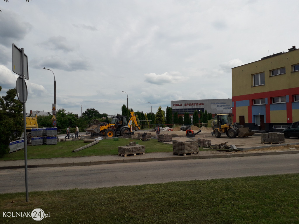 Przebudowa parkingu przy miejskim przedszkolu