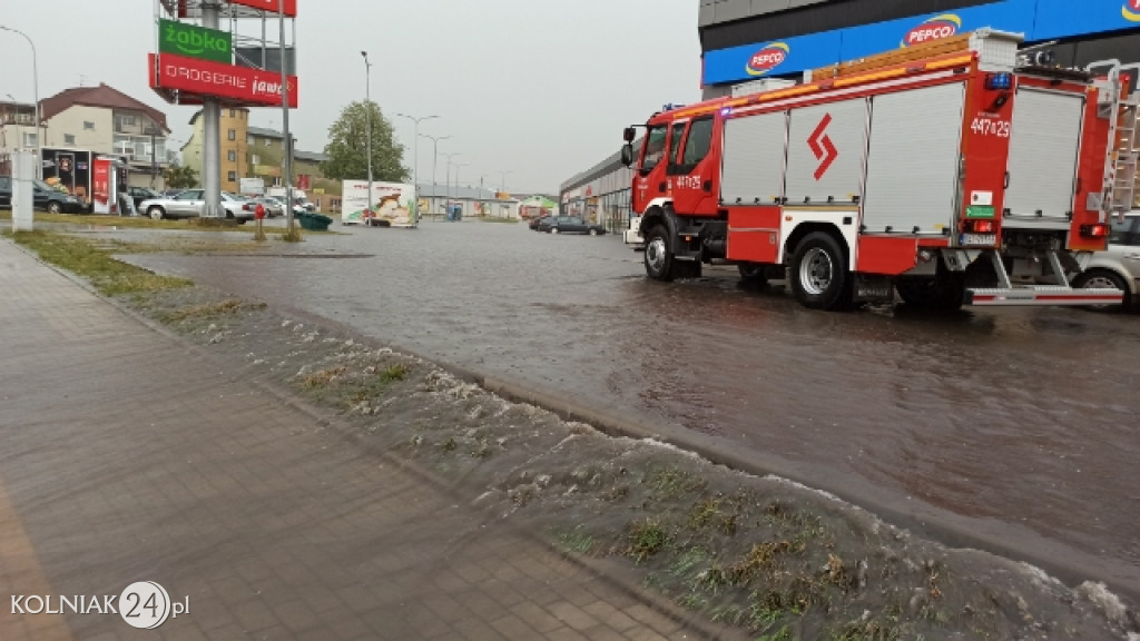 Kolno po czwartkowej ulewie
