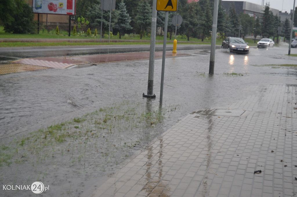 Kolno po czwartkowej ulewie