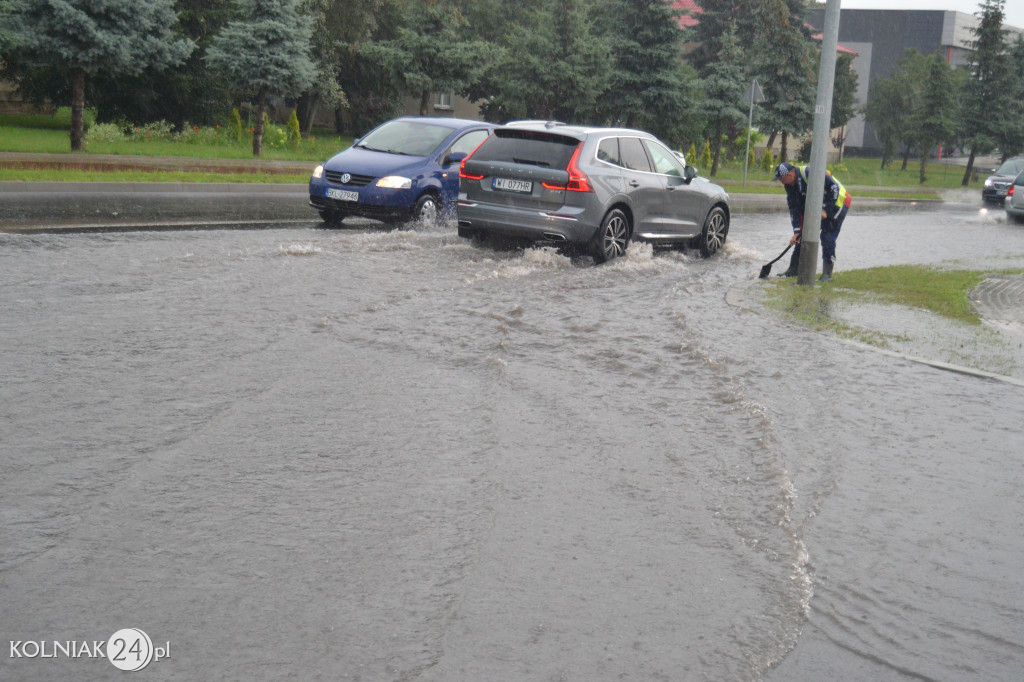 Kolno po czwartkowej ulewie