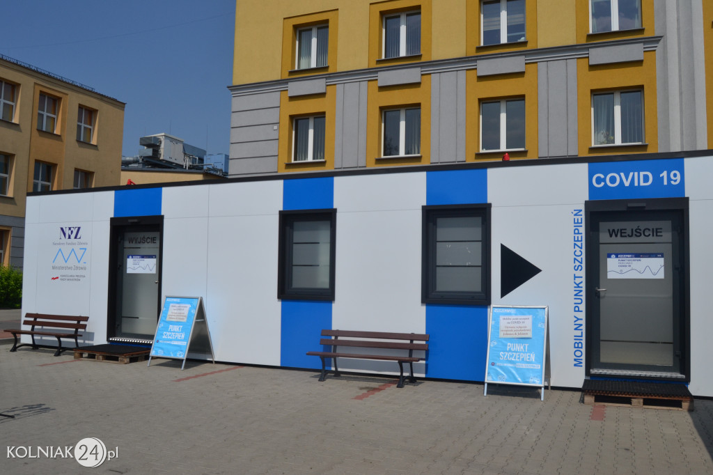 Otwarcie Mobilnego Punktu Szczepień