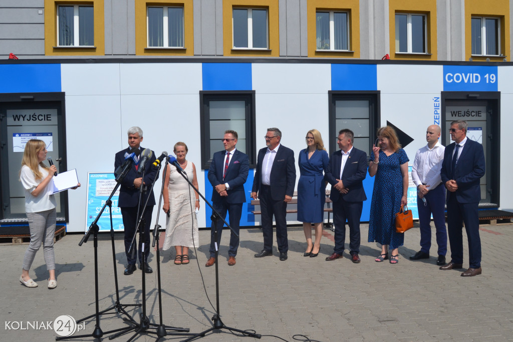 Otwarcie Mobilnego Punktu Szczepień