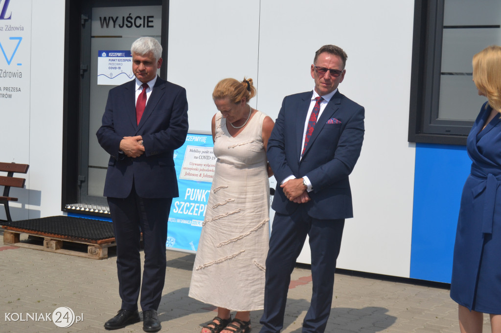Otwarcie Mobilnego Punktu Szczepień