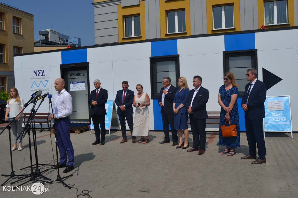 Otwarcie Mobilnego Punktu Szczepień