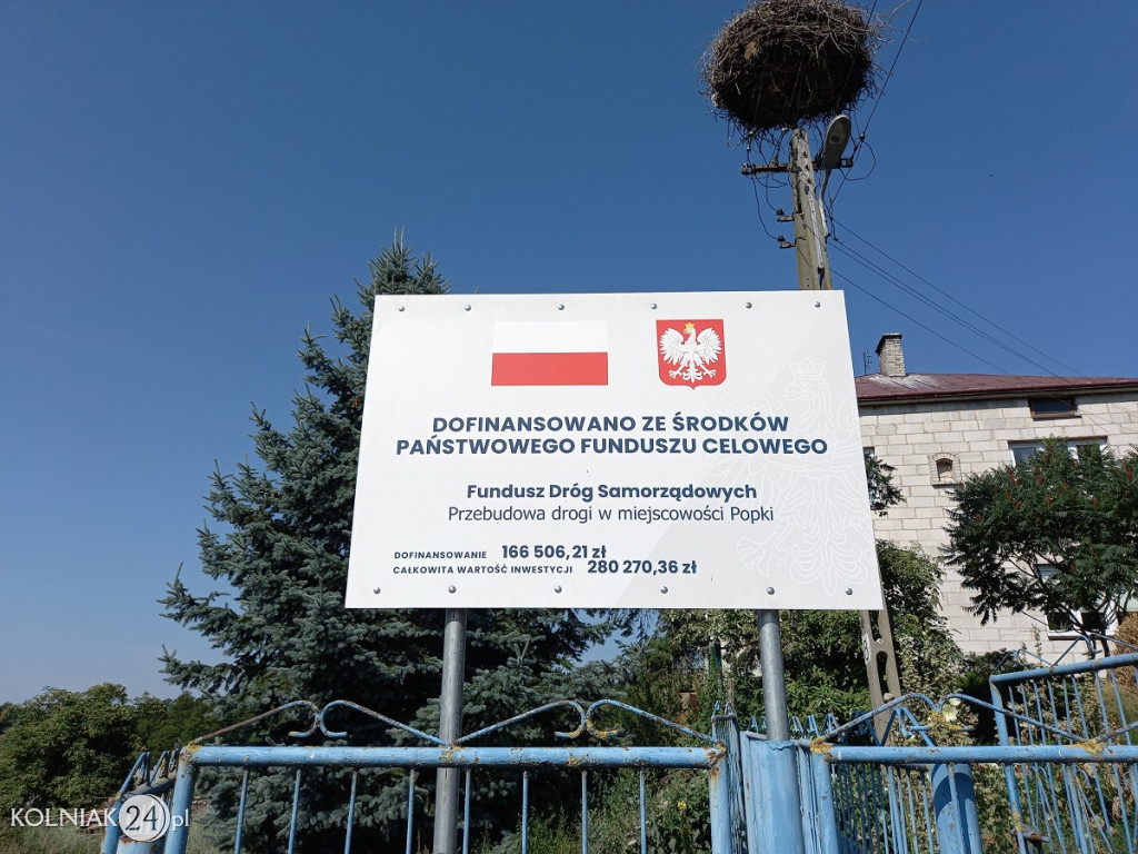 Przebudowa dróg w gminie Mały Płock