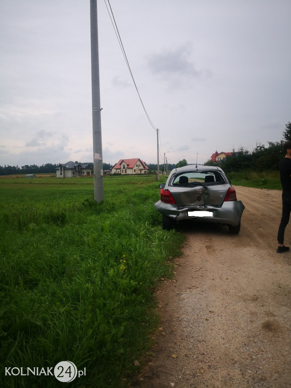 Kolizja w Małym Płocku
