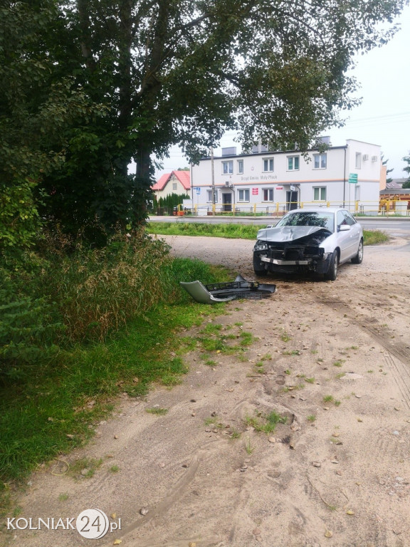 Kolizja w Małym Płocku