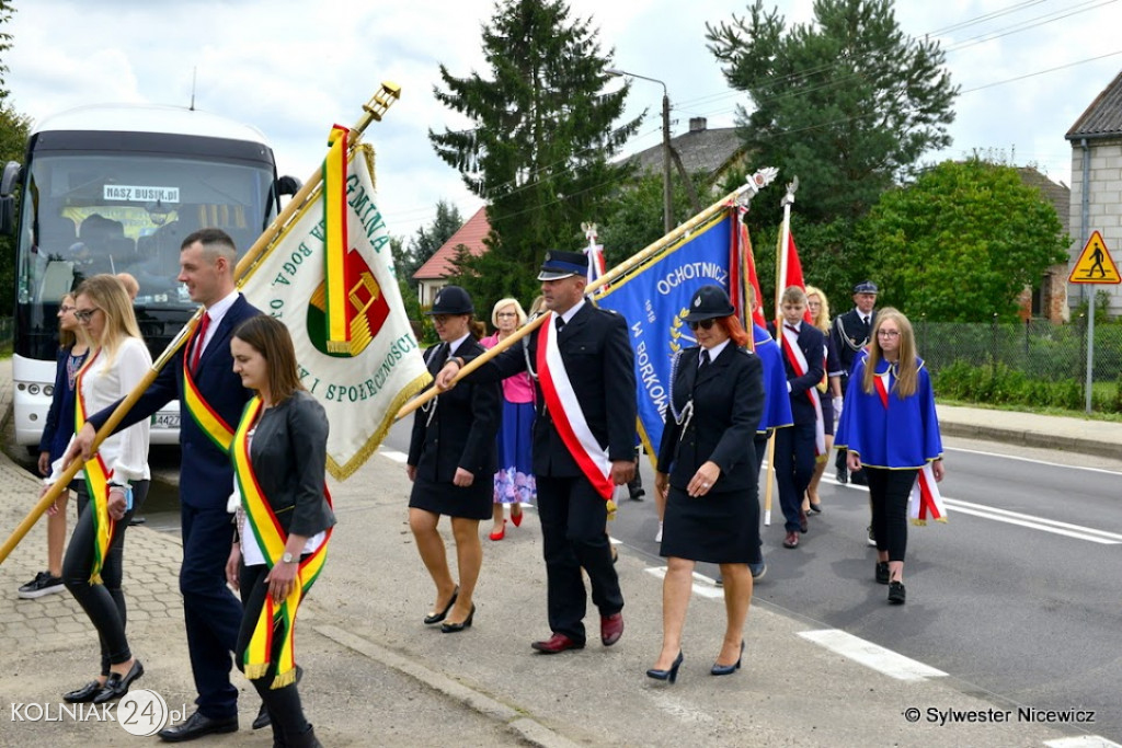 Dożynki w Borkowie (część oficjalna)
