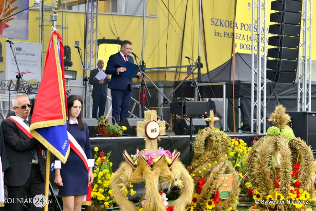 Dożynki w Borkowie (część oficjalna)