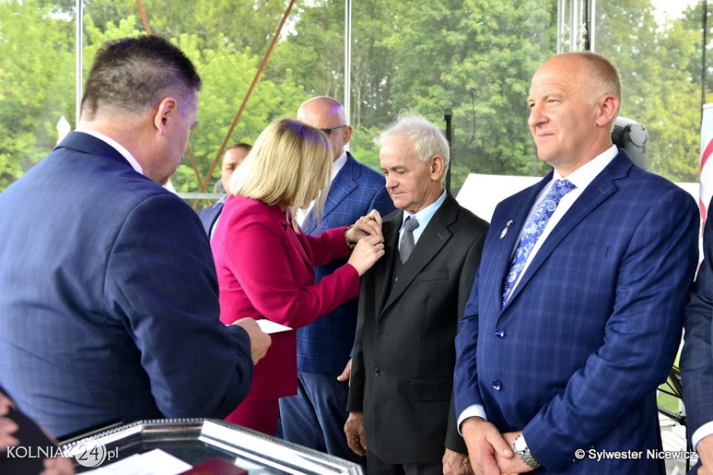 Dożynki w Borkowie (część oficjalna)