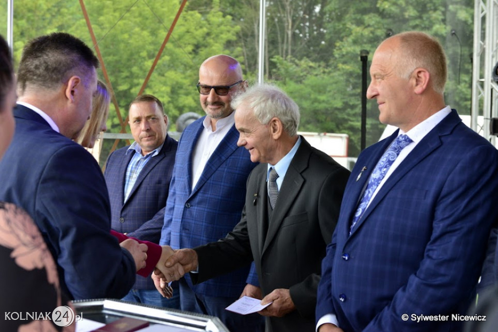 Dożynki w Borkowie (część oficjalna)