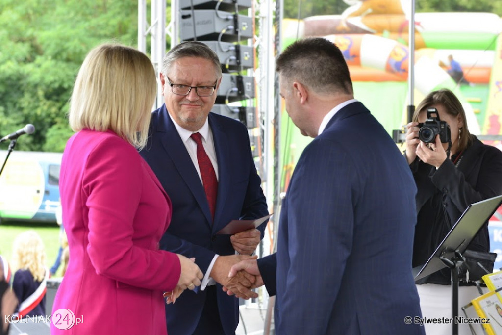 Dożynki w Borkowie (część oficjalna)