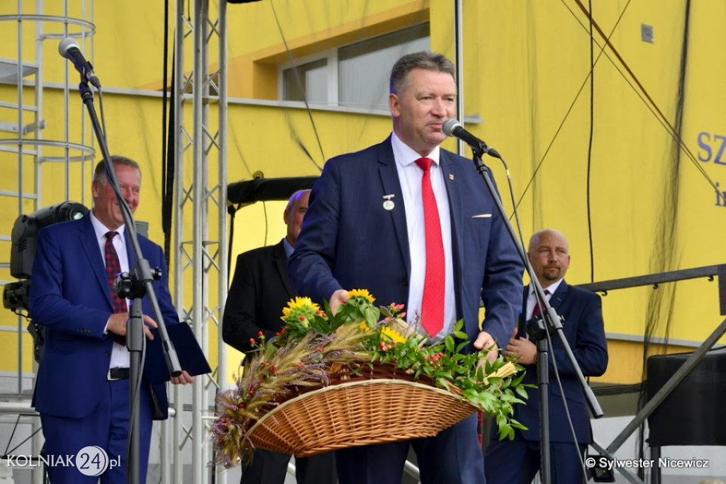 Dożynki w Borkowie (część oficjalna)