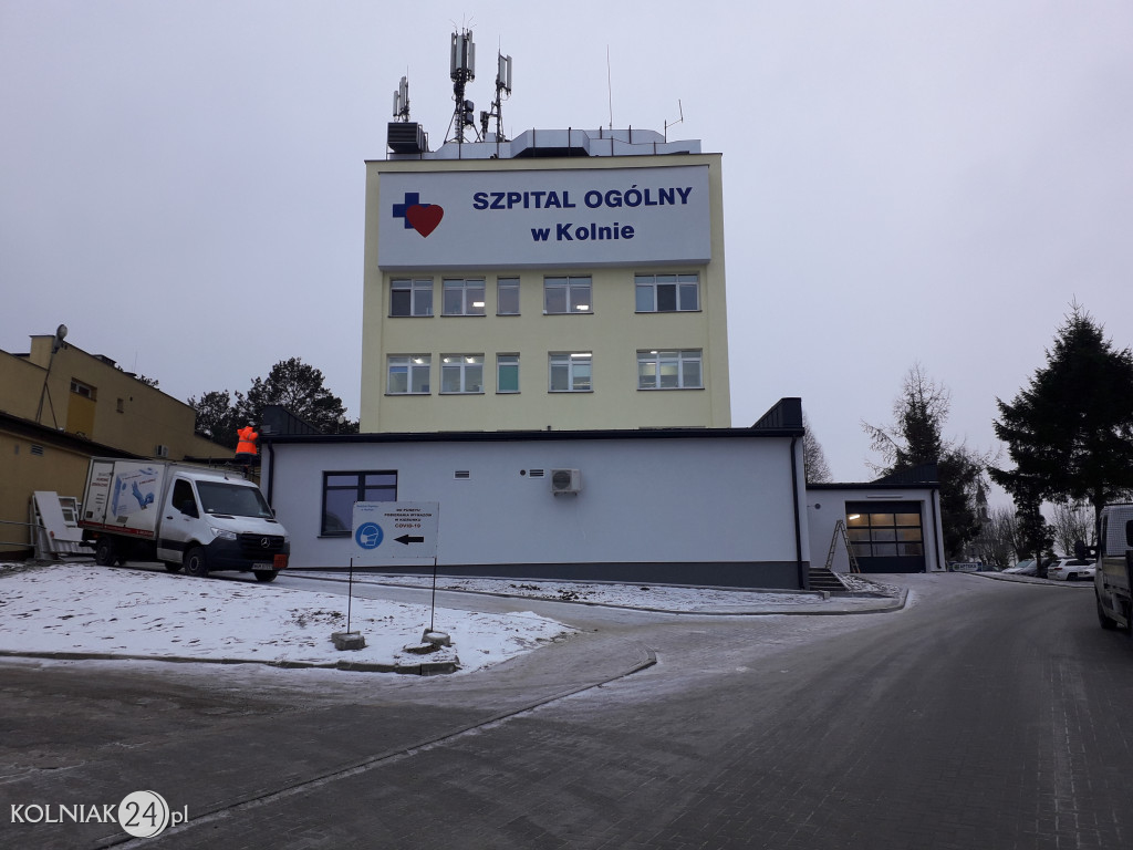 Prace remontowe w Szpitalu w Kolnie