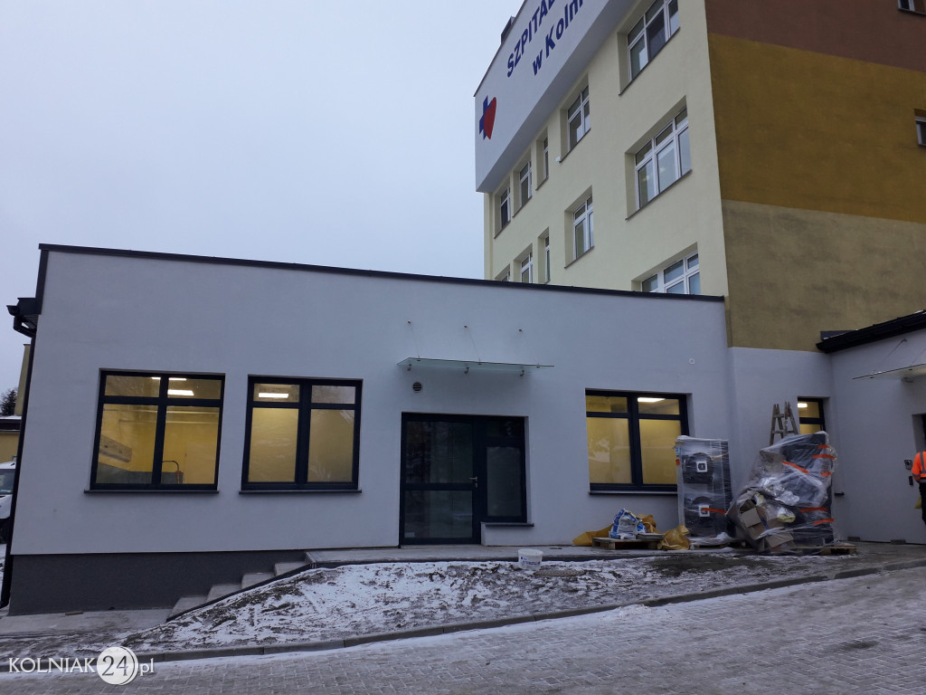 Prace remontowe w Szpitalu w Kolnie