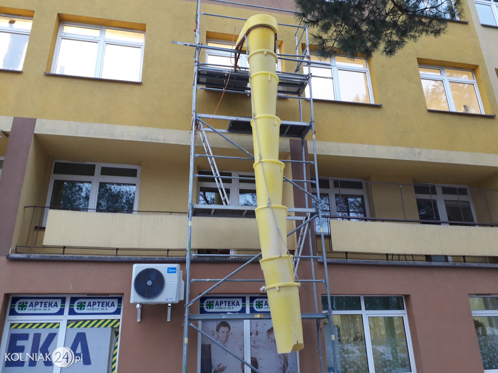 Prace remontowe w Szpitalu w Kolnie