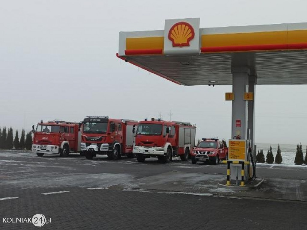 Ćwiczenia strażaków z OSP Mały Płock