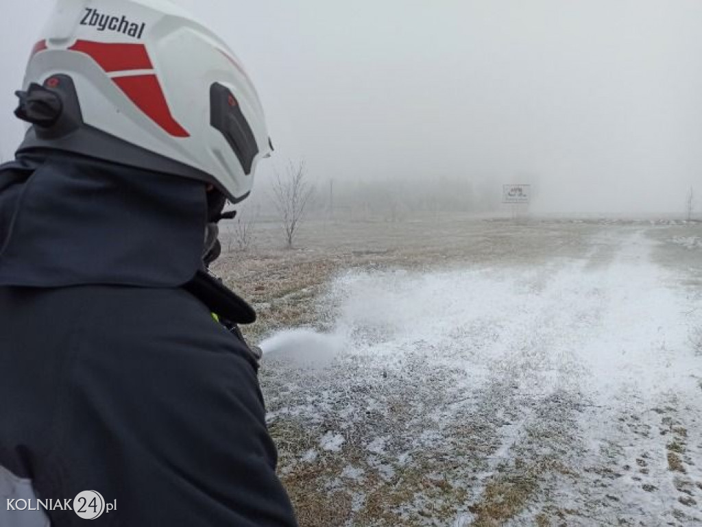 Ćwiczenia strażaków z OSP Mały Płock