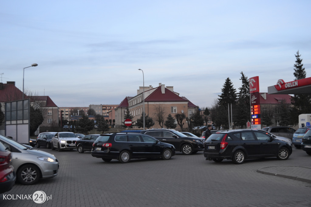 Kolejka na Orlenie